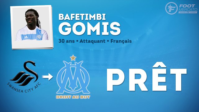 Officiel : Bafetimbi Gomis prêté à l'OM !