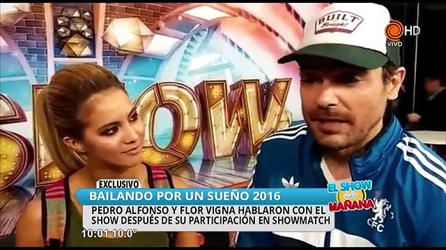 Pedro y Flor nota el Show de la Mañana - 08 de Julio