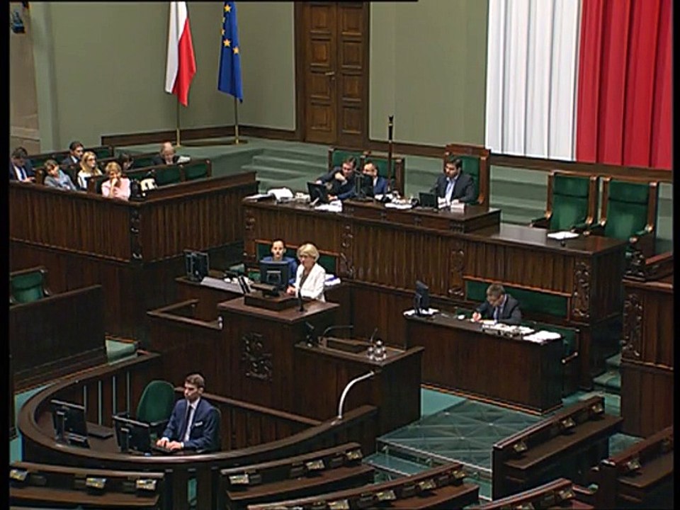 Poseł Marzena Machałek - Wystąpienie z dnia 21 czerwca 2016 roku.