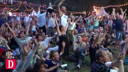 Les festivaliers de Pause Guitare ont vibré pendant France-Allemagne