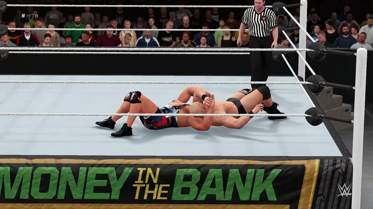 WWE 2K16 kurt angle v stone cold steve austin