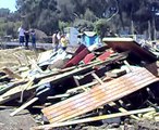 terremoto y tsunami en San Antonio Chile 27, 02 , 2010