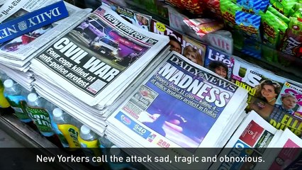 Americans react to Dallas police shooting