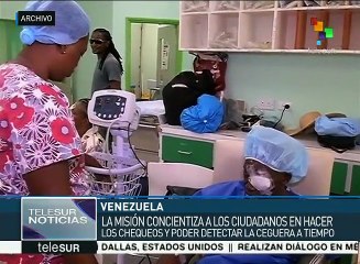 Cumple 12 años la Misión Milagro de Venezuela