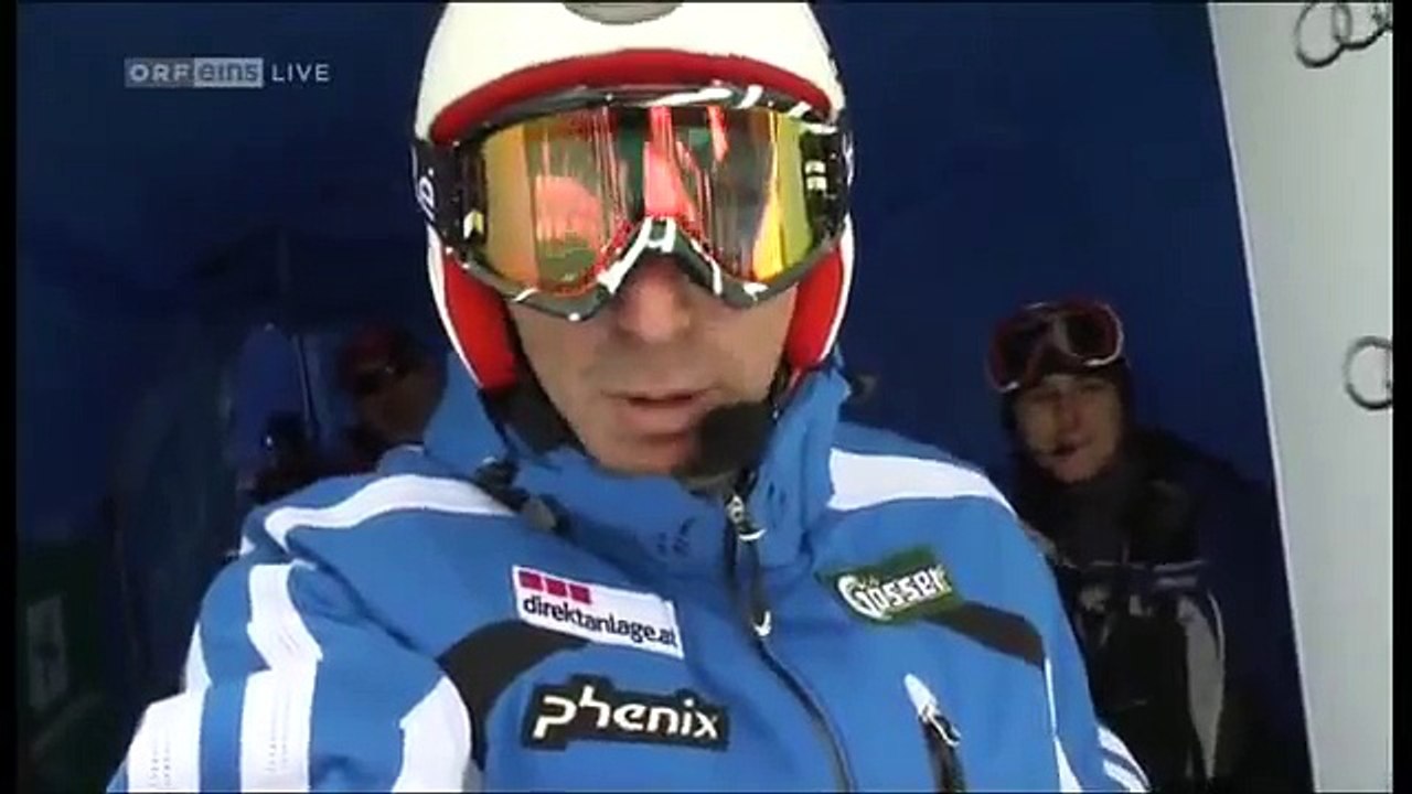 Kamerafahrt Hans Knauß Abfahrt der Herren Bormio 2011 12 29