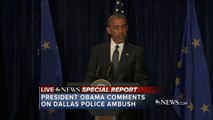 Obama on Dallas Police Shootings