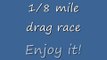 Saxo VTS 1.6 16V 1/8 mile drag race 24.07.10