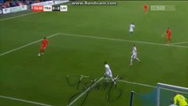 Danny Ings Acrobatic shot chance - Tranmere Rovers vs Liverpool Fc 0-0