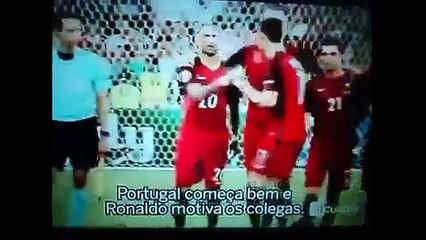 Cristiano Ronaldo Tensed during Penalties vs Poland