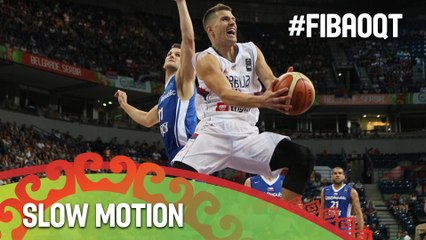 Serbia v Czech Republic in slow motion!