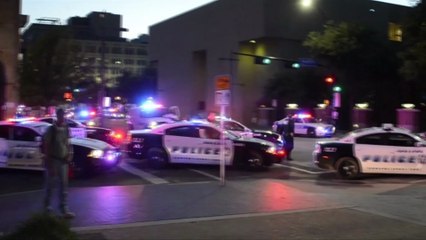 Video captures fear, confusion on streets of Dallas as shooting begins