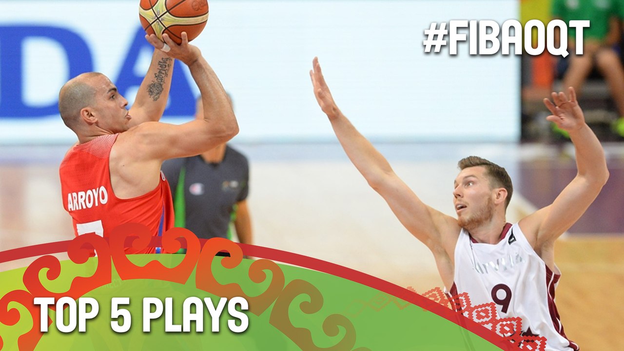 Top 5 Plays - Day 4 - 2016 FIBA Olympic Qualifying Tournament - Serbia