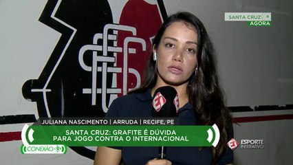Grafite de fora do jogo contra o Inter?