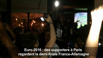 Euro 2016: Paris explose après la victoire en demi-finale