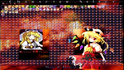 MUGEN drizzle Marisa vs Flandre Scarlet