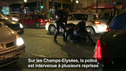 Interpellation sur les Champs-Elysées après France-Allemagne