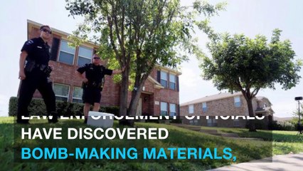 'Loner' Dallas gunman's home had bomb-making materials, rifles