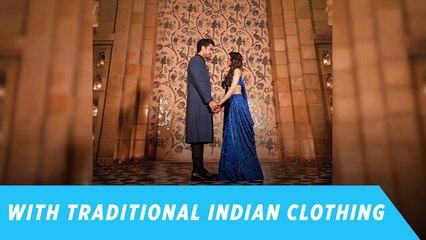 This Bride Literally Captured Her Love Story in Her Wedding Dress