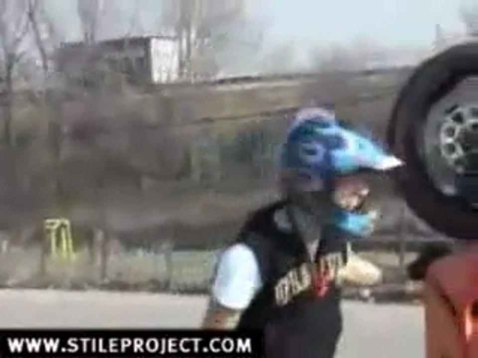 Backflip off a streetbike