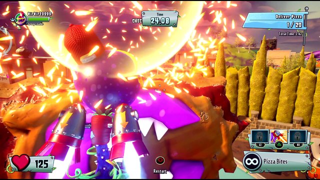 Plants vs Zombies Garden Warfare 2 - Gameplay Part 37 {PS4} Chomper Pizza Delivery Missions 2