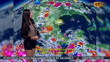 Susana Almeida Pronostico del Tiempo 8 de Julio de 2016