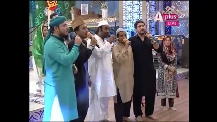 Download Video: Amjad Sabri Son Recites Naat with Farhan Ali Waris - Everyone Crying