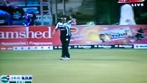 Humayun Saeed Batting In Ramzan Friendly Cricket Match
