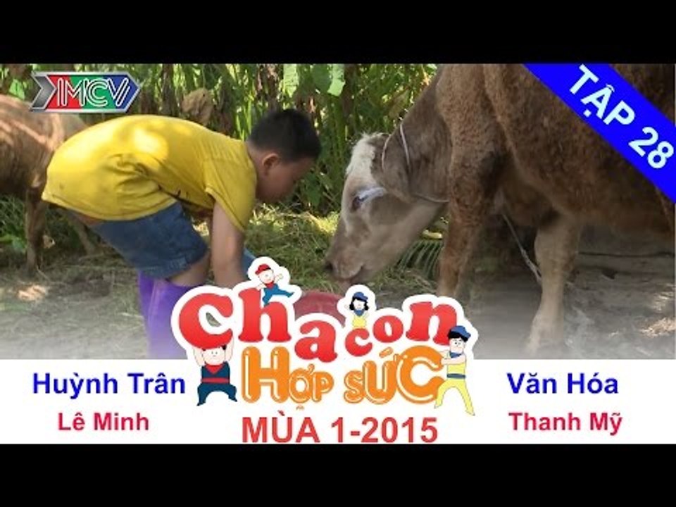 Trận tứ kết 1 | Vòng tứ kết | Cha Con Hợp Sức | tập 28 | 150117