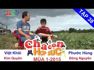 Trận tứ kết 4 | Vòng tứ kết | Cha Con Hợp Sức | tập 38 | 150328