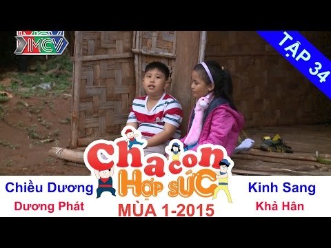 Trận tứ kết 3 | Vòng tứ kết | Cha Con Hợp Sức | tập 34 | 150228