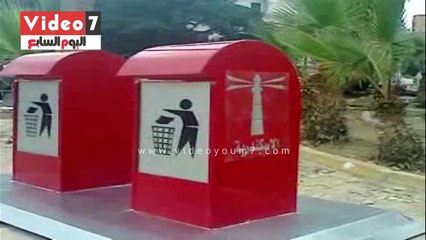 أول صندوق قمامة يعمل بالهيدروليك بالإسكندرية جاهز مع وقف التنفيذ