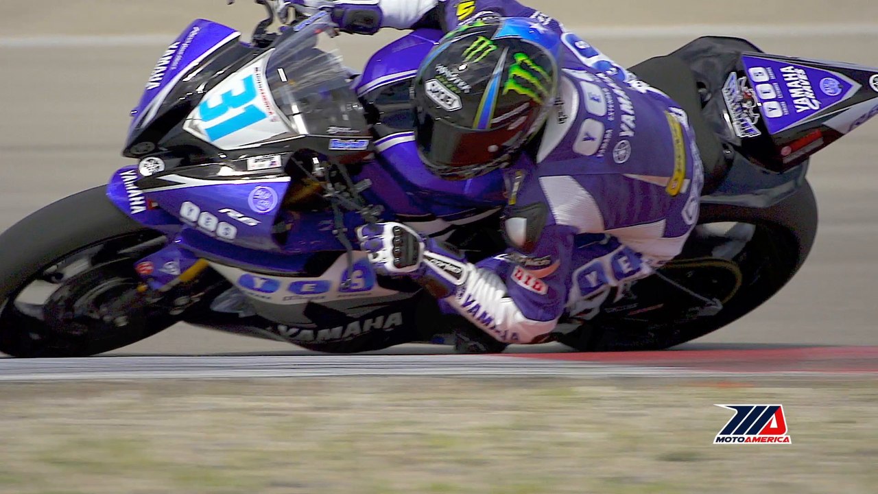 Garrett Gerloff, MotoAmerica Supersport Race Mazda Raceway Laguna Seca