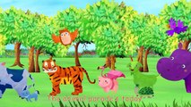 Color Songs Collection | Red, Orange, Yellow, Green, Blue, Purple, Pink - ABCkidTV