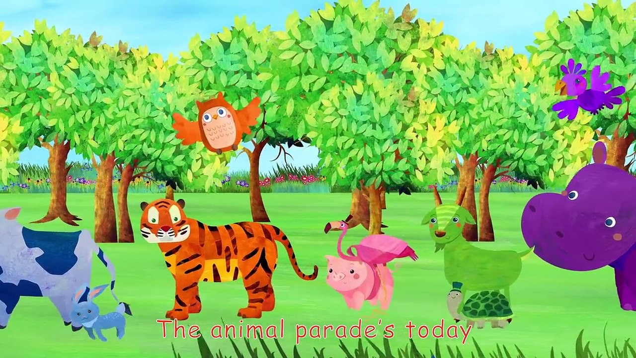 color-songs-collection-red-orange-yellow-green-blue-purple-pink