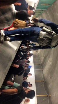Impressionnant mouvement de foule à Châtelet à Paris après un accident grave de voyageur