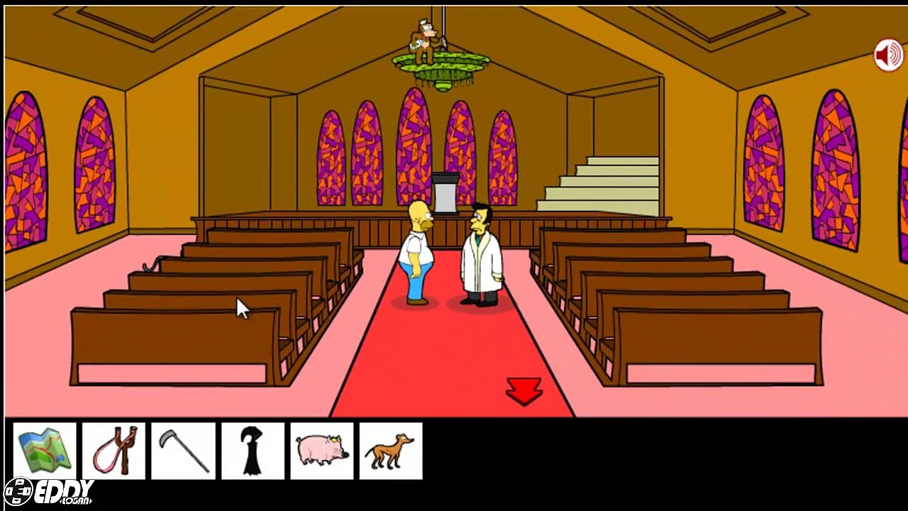 Homero VS un Gato Poseido - The Simpson SAW Game - Parte 2