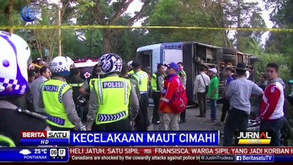 Kecelakaan Maut di Cimahi Akibat Rem Blong