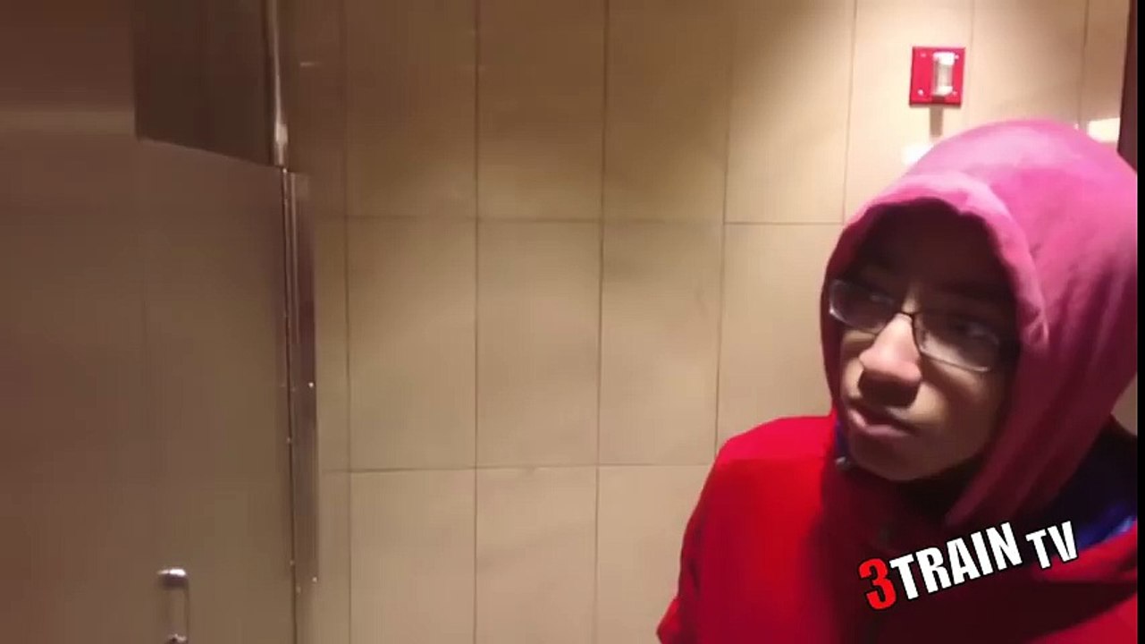 Hidden Camera Prank in Bathroom - Toilet Prank (GONE WILD) 2016