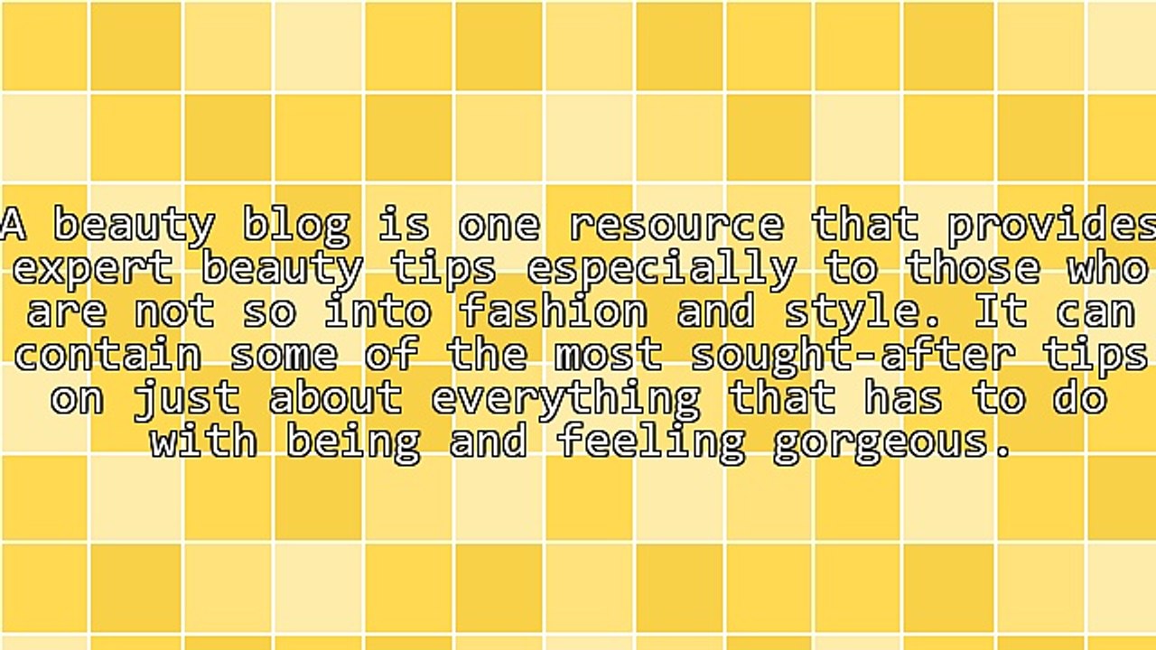 Getting Beauty Tips From An Expert Beauty Blog