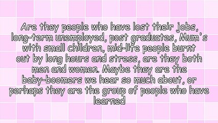 Who Are the People Who Want to Work at Home?