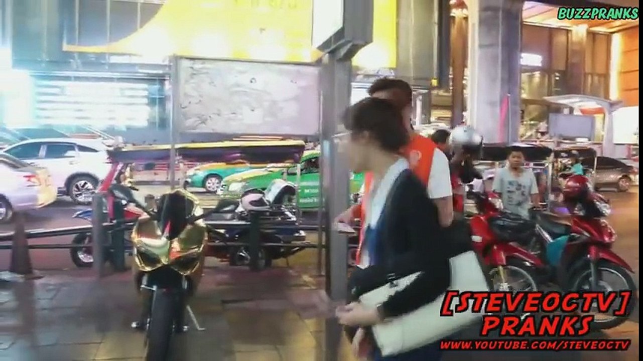 Top 3 Girl Motorcycle Pranks Compilation 2016