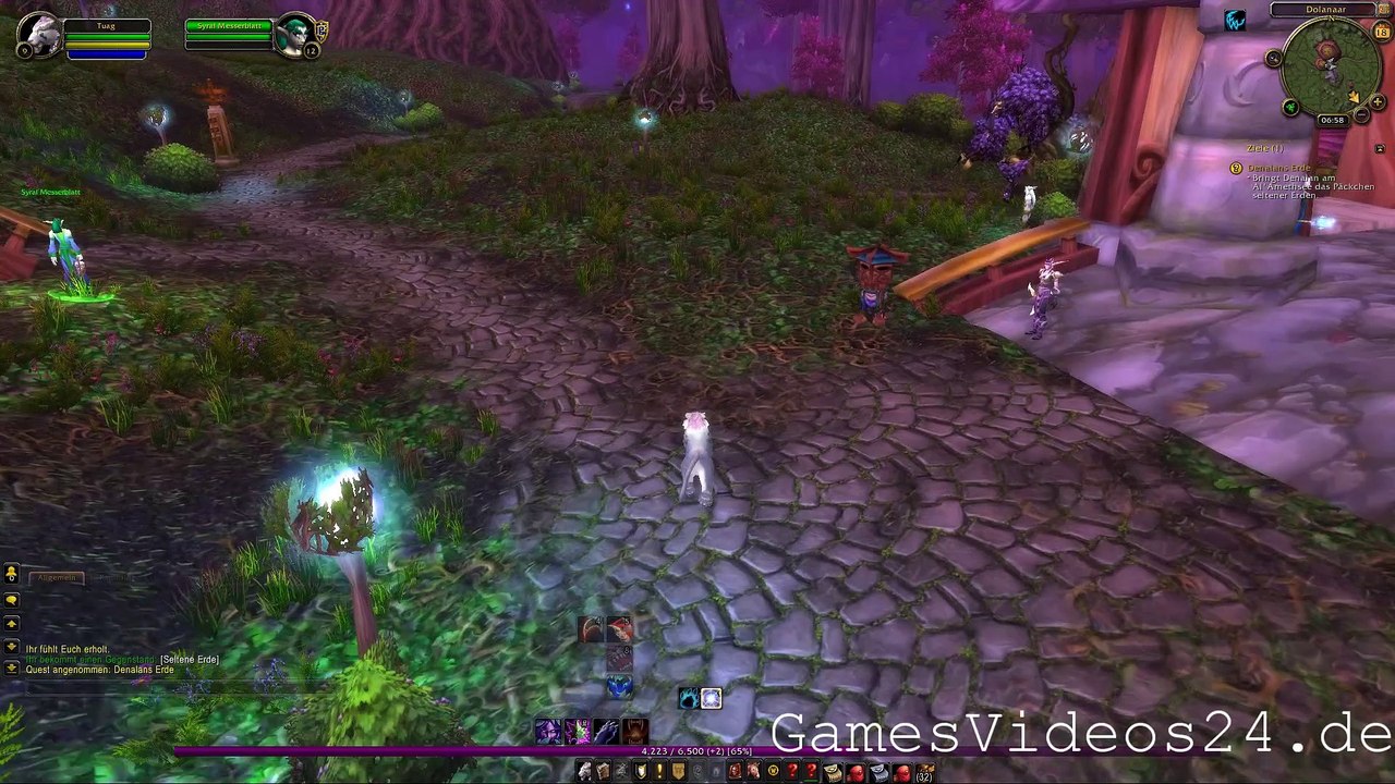 World of Warcraft Quest: Denalans Erde