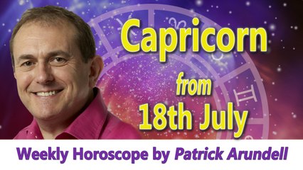 Capricorn Weekly Horoscope from 18th July 2016