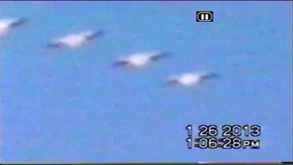 UFO_S Incredible Fleet synchronized OVNIS oleada Enero 2013 mexico