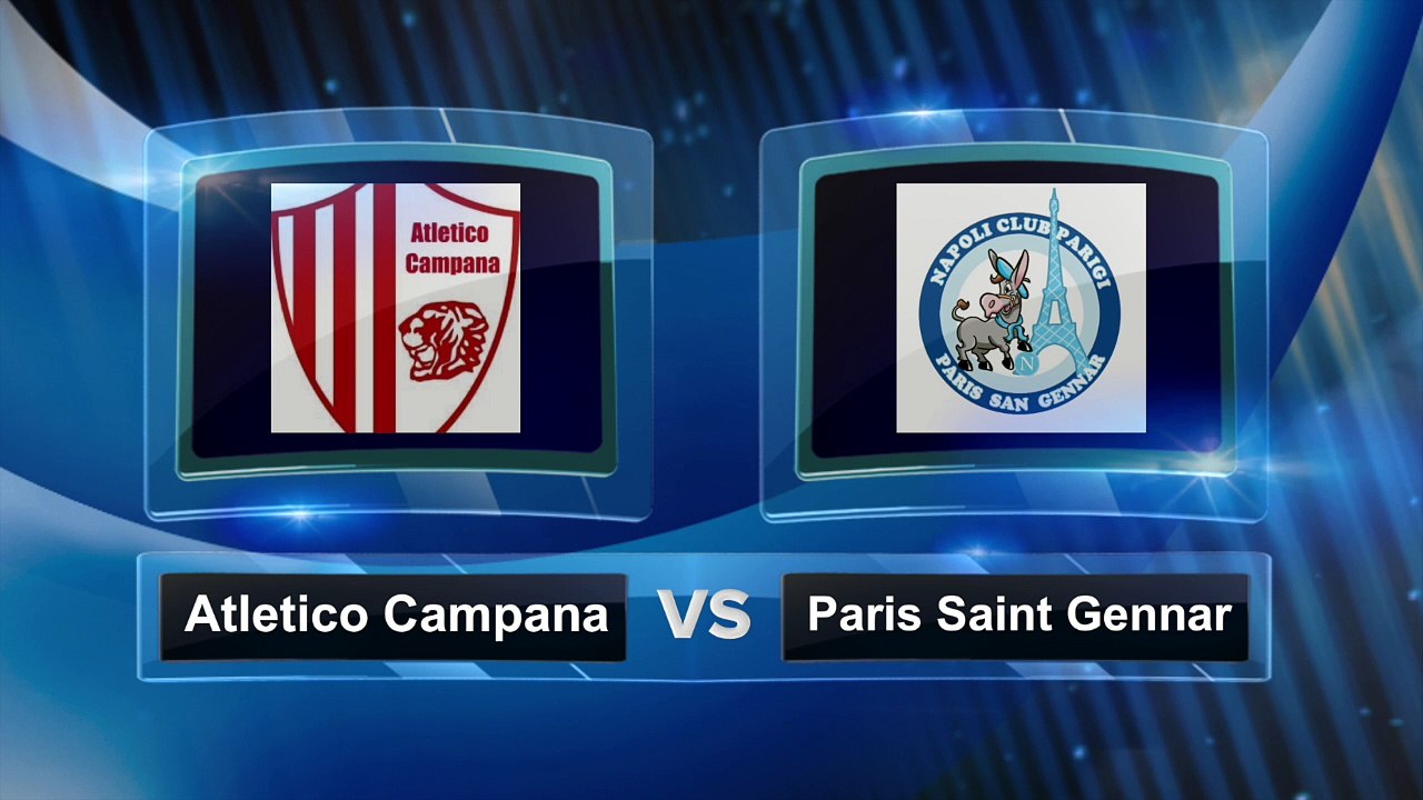 ATLETICO CAMPANA vs PARIS SAN GENNARO - BUNDESLIGA SEMIFINALI