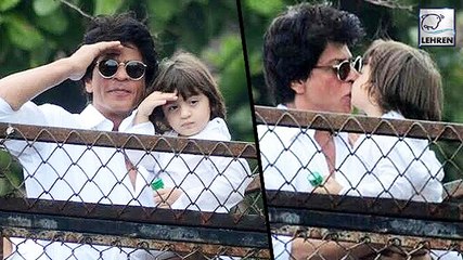 Shahrukh Khan And Abram's Cutest PDA Ever
