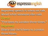 Reported Speech (Part 1) - Reported Statements in English