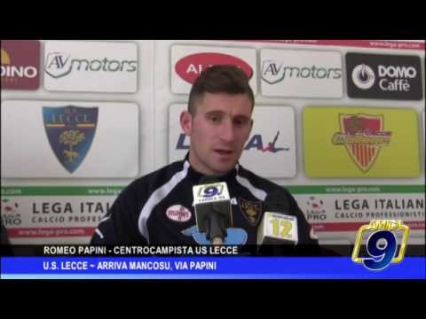 Us Lecce | Arriva Mancosu, via Papini