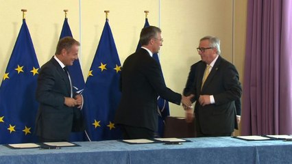 Otan: les 28 dirigeants affichent leur unité face à la Russie