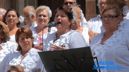 Ofrenda Floral A La Virgen De La Victoria, Malaga 2014